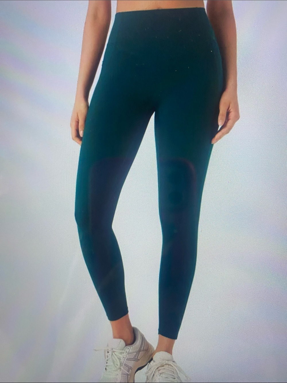 1X. 7/8 HALARA TUMMY CONTROL BUTT LIFTING RUCHED SHAPING LEGGINGS
(DEFECT) - Picture 2 of 12